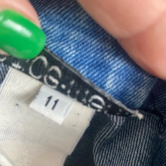 Vintage 80s in.tice.ment Denim Dress - Picture 8 of 8